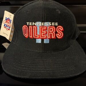 NFL Tennessee Oilers Black Hat